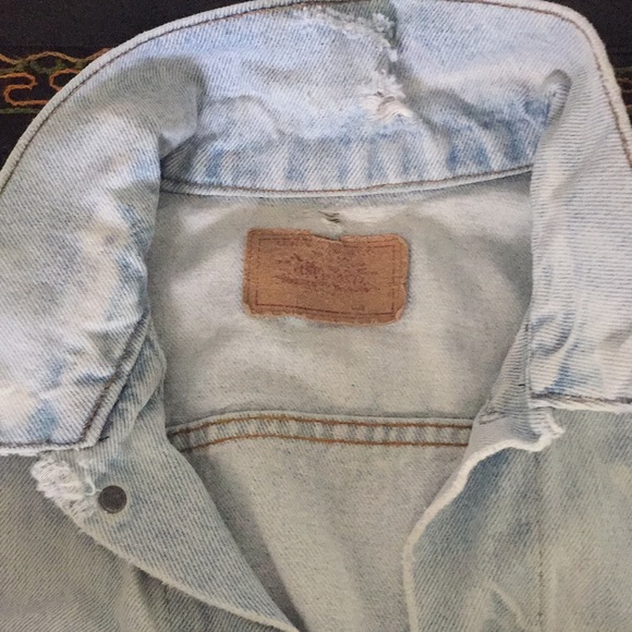 !! SOLD !!Vintage Levi's oversized jean jacket - Picture 5 of 8